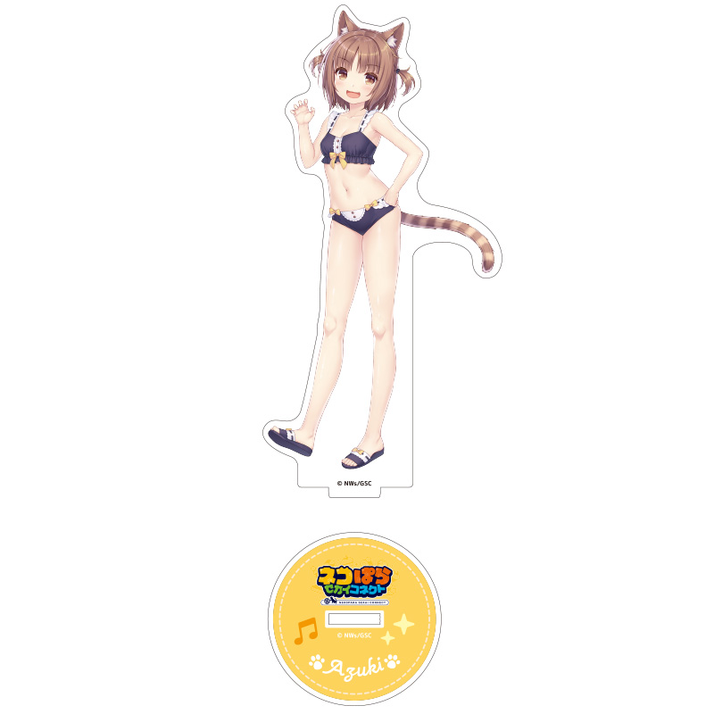 ネコぱら セカイコネクト アクリルスタンド アズキ 水着Ver.